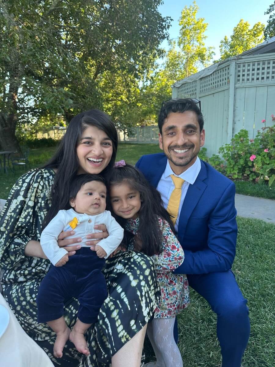 Andy Raina Family
