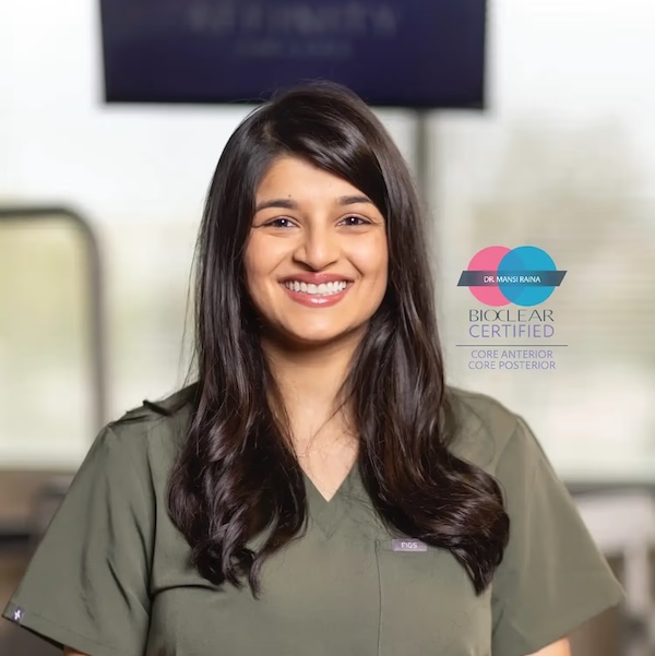 Dr Mansi Raina Bioclear Certified